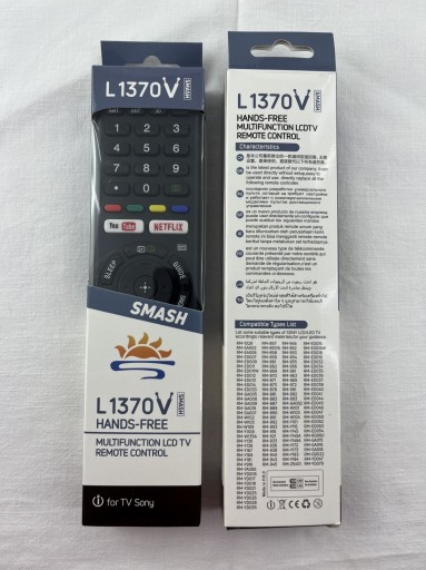 Diaľkové ovládanie pre TV SONY RM-L1370 L1370V