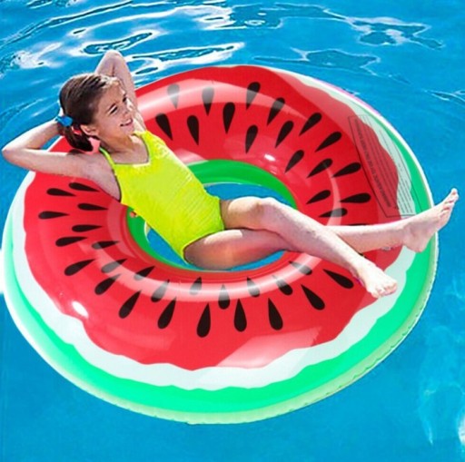 Nafukovací nafukovací matrac na pláž Watermelon Ring 80 cm.