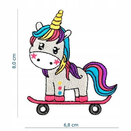 Nažehľovacia termo nášivka Unicorn Horse