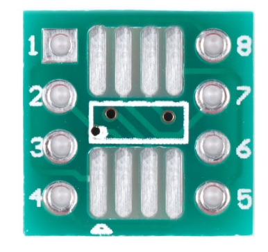 Univerzálny PCB SO8 SSOP8 až DIP8
