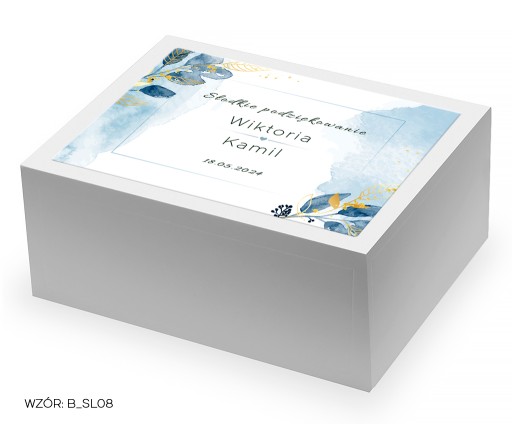 Tortové krabičky so svadobným štítkom + personalizácia