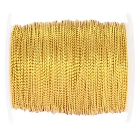 Mia Mote Dekoračný špagát Metallized Gold anjeli na pozvánky 1mm 100m
