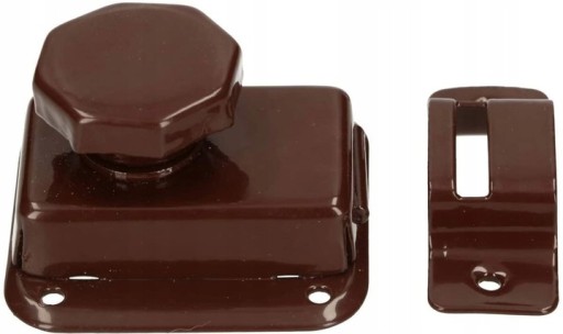 HNEDÁ KÚPEĽŇOVÝ ZÁMEK ZÁMKOVÝ ZÁMOK S GOMBÍKOVÝM ZÁMKOM TOALET