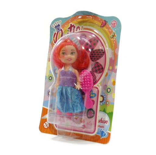 ČESIACA BÁBIKA 14cm MINI BÁBIKA S RÔZNYM OBLEČENÍM