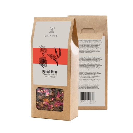 Mary Rose Pu-erh Rosa čaj 50 g