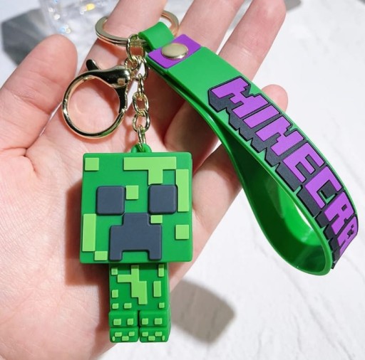 MINECRAFT 3D PRÍvesok na kľúčenky PRÍvesok na kľúče