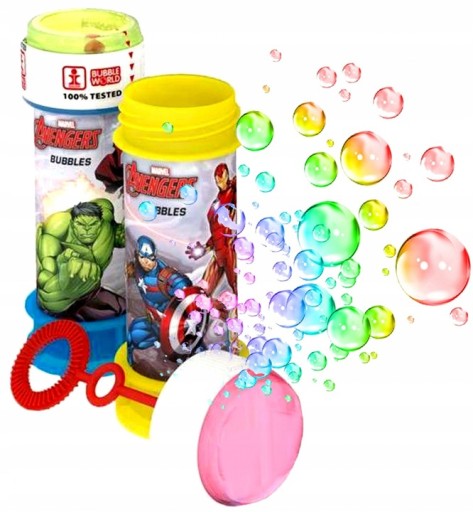 AVENGERS SUPERHEROES MYDLOVÉ BUBLINY 60ml 1 ks