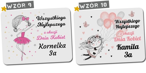DARČEK KU DŇU ŽIEN PODLOŽKA POD MYŠ + DIEVČATSKÉ MENO