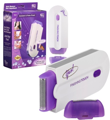 DEPILÁTOR, TRIMER, SHARVER FINISHING TOUCH LED PRO