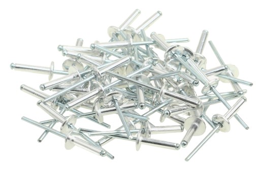 ALU TRYSKANÉ NITY S VEĽKOU HLAVOU 4,8 x 14 mm 50 kusov ROZŠÍR.