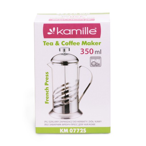Sklo ČAJOVÝ VARIČ, KÁVA, 350 ml KAMILLE