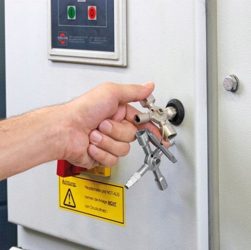 UNIVERZÁLNY KĽÚČ PRE ELEKTRICKÉ SKRINE 10V1