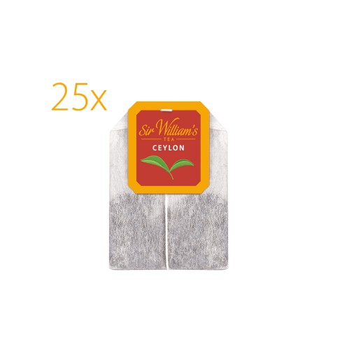 Sir William's Tea Ceylon Black Express Tea 25 čajových vrecúšok
