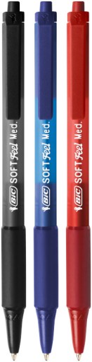 BIC SOFT FEEL AUTOMATICKÉ GULIČKOVÉ PERO 1,0 MM ČIERNA