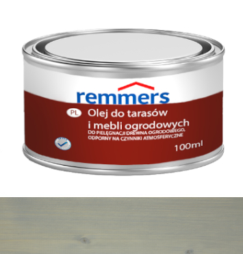 Remmers Pflege-ol olej na drevo Vzorka 100ml Strieborná