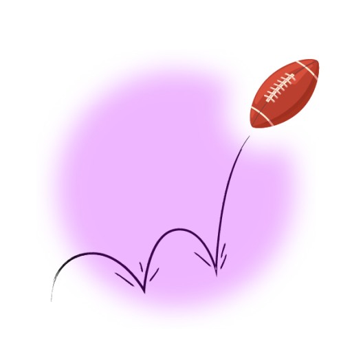 GUMOVÁ Vtipná RUGBY LOPTA