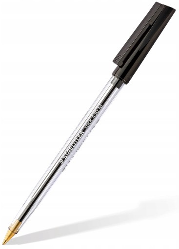 Staedtler STICK BALLPOINT s čiapkou M Black