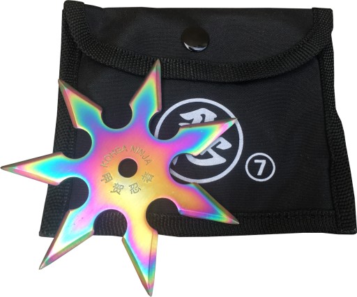 Vrhací nôž SHURIKEN STAR + kryt