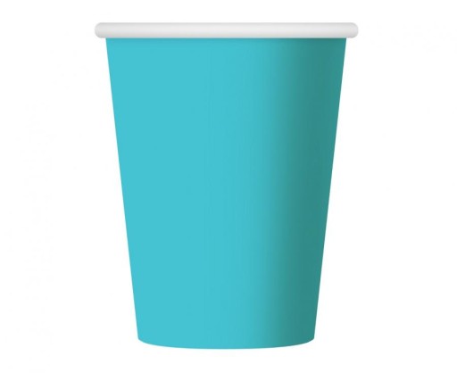 MODRÉ poháre 270ml, 6 kusov, papier