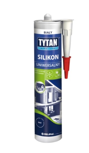 TYTAN EURO-LINE Univerzálny silikón biely 280 ml
