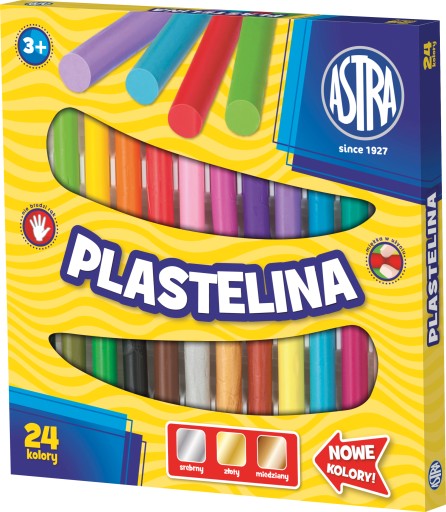 Plastelína Astra 24 ks.