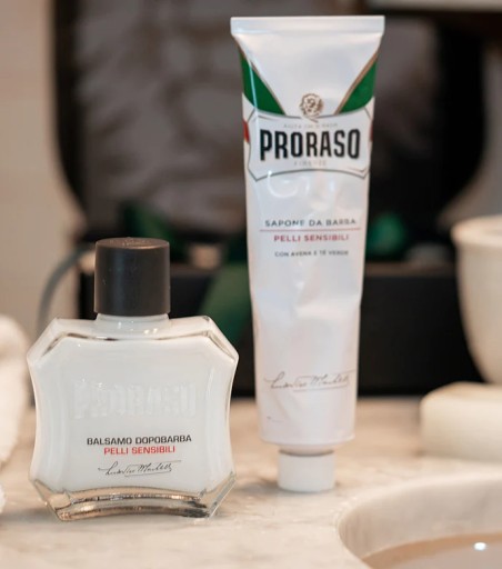 Proraso krém na holenie pre citlivú pokožku WHITE 150ml