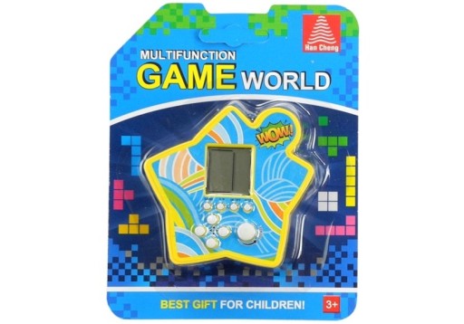 Elektronická vrecková hra Tetris Vianoce
