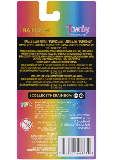 BALZAMY NA PERY RAINBOW S VYSOKOU PRÍCHUŤOU 2-BALENIE