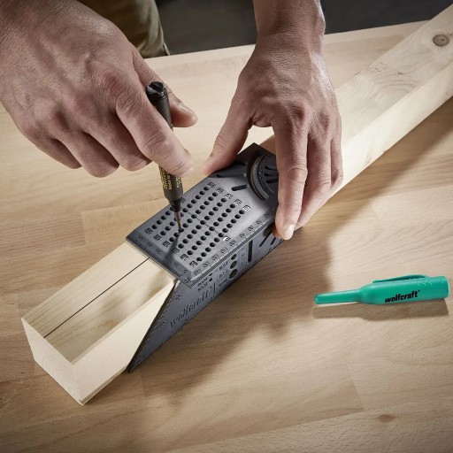 WOLFCRAFT Japonský stolársky štvorec 3D 5208000