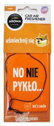 VOŇAVÝ PRÍVESOK, ORANŽOVÝ ARÓM AUTA OSVEŽOVAČ