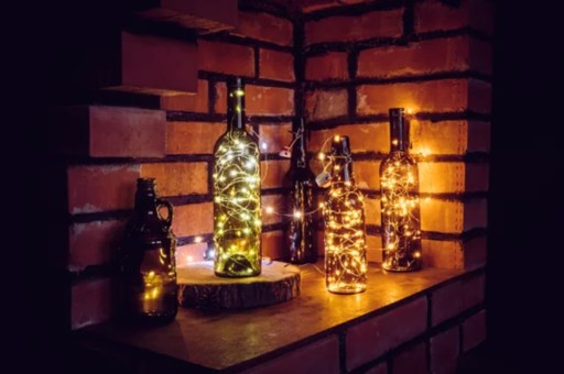 Lanové osvetlenie na terasu, balkón, párty, drôt 840 cm, 80 LED