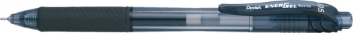 Automatické guľôčkové gélové pero Pentel EnerGel BLN-105 čierne x 2
