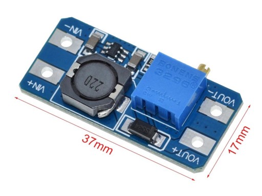 677 MT3608 Modul Step-UP prevodníka 5-28V 2A