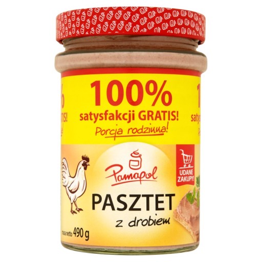 Pamapol Paštéta s hydinovým mäsom 490 g