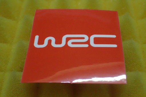 NÁLEPKA WRC NÁLEPKA 5 x 5 cm