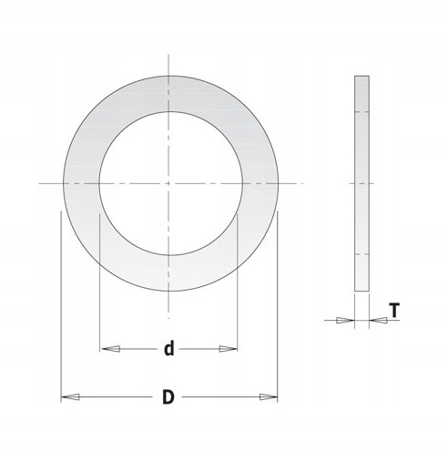 CMT Redukčný krúžok píly 30 mm až 25,4 mm