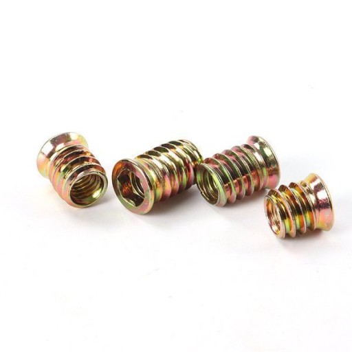 Objímka drevená dvojzávitová M5x10mm 10 ks
