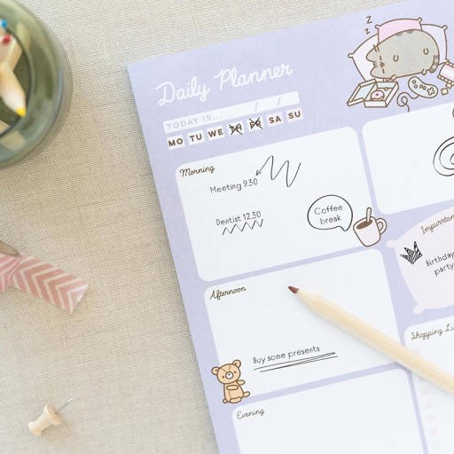 Pusheen Daily Planner z kolekcie Moments A5 54 strán
