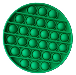 ANTISTRESOVÁ HRAČKA POP IT ROUND PUSH BUBBLE 3+