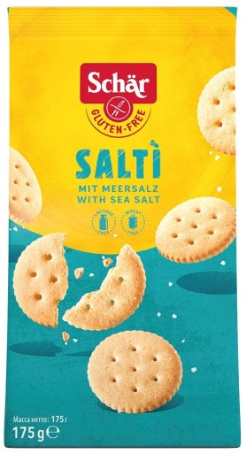 SCHAR Salti bezlepkové slané krekry 175g