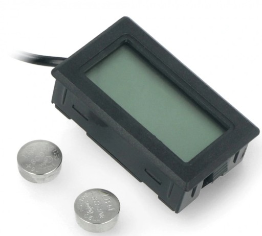 Elektronický LCD TEPLOMER dlhý kábel sondy