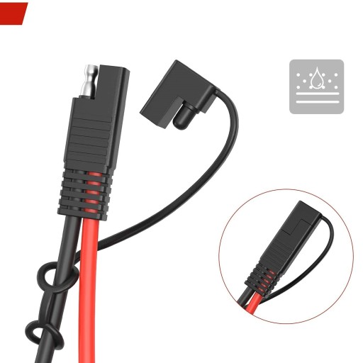 ADAPTÉROVÝ KÁBEL DRÔT SOLÁRNY ADAPTÉR MC4 - SAE 10AWG 35CM