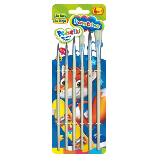 SET BAMBINO FARBY A LEPIDLA 6 ks.