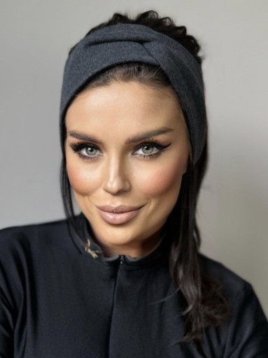 DÁMSKA ČELENKA NA UŠI, TENKÁ, ĽAHKÁ, POHODLNÁ, VNÚTORNÁ BAVLNA, FAREBNÁ