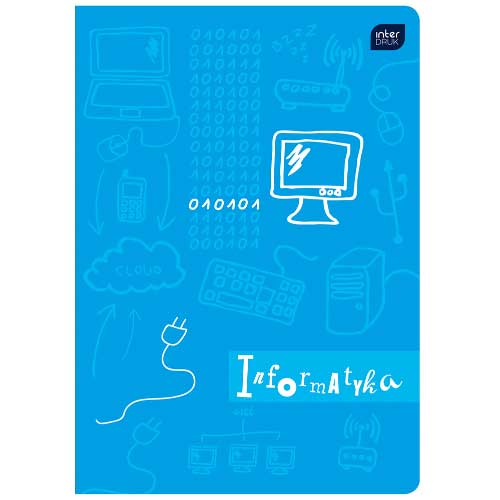 Notebook A5/60 grid computer science hybrid Interdruk