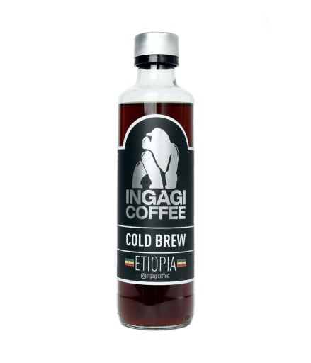 Cold Brew etiópska káva 250 ml Ingagi Coffee