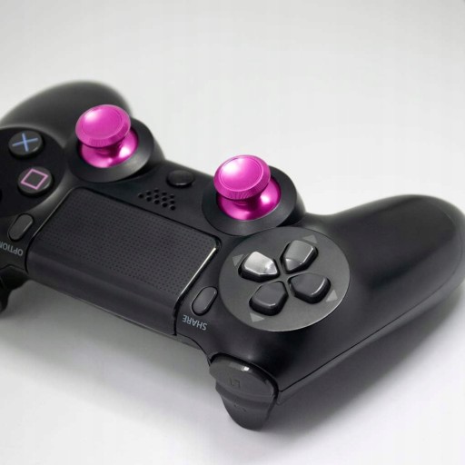 RUŽOVÝ HLINÍKOVÝ HUBOVÝ OVLÁDAČ ANALÓGOVÝ PREKRÝVOK PRE PS5 PLAYSTATION 5