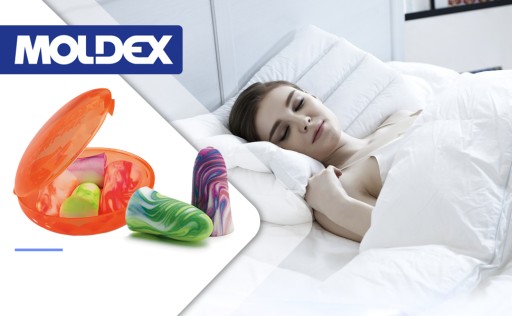 Štuple do uší Moldex 7802, 2 páry v krabičke