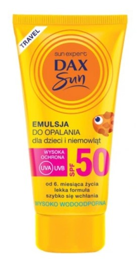 Dax Opaľovacia emulzia na opaľovanie SPF50 50ml