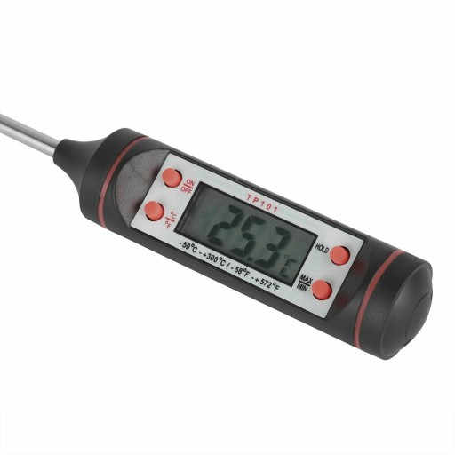 Digitálny ELEKTRONICKÝ teplomer so sondou na potraviny, koláče, mäso, pečivo